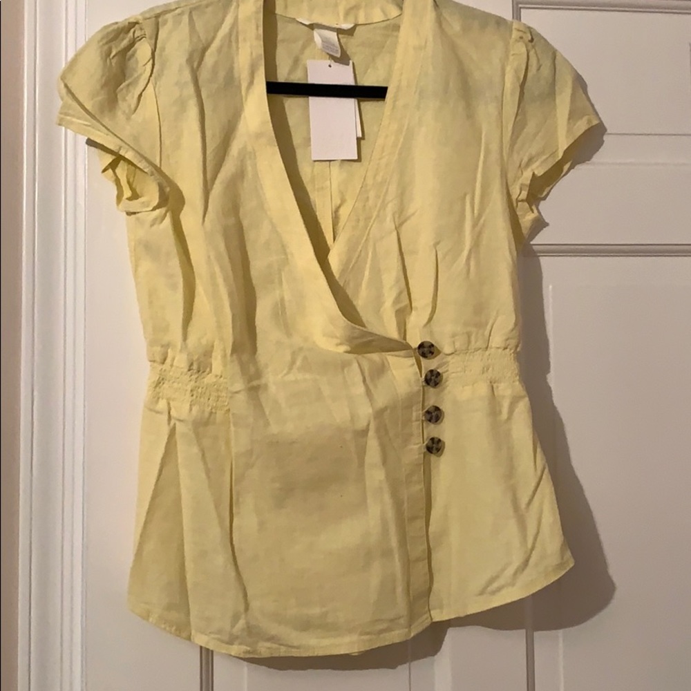 HM linen top